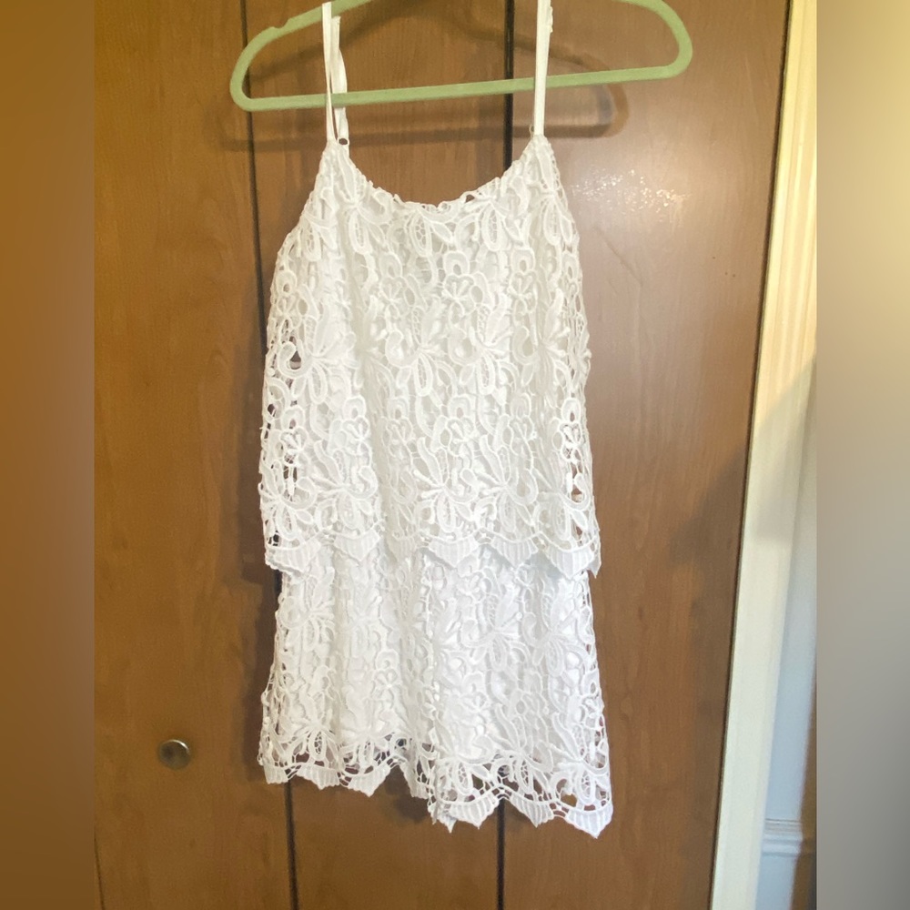 Lace romper